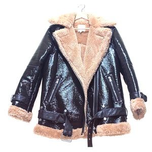 🎈LAST CHANCE 🎈🎈AVEC LES FILLES Faux Leather Jacket